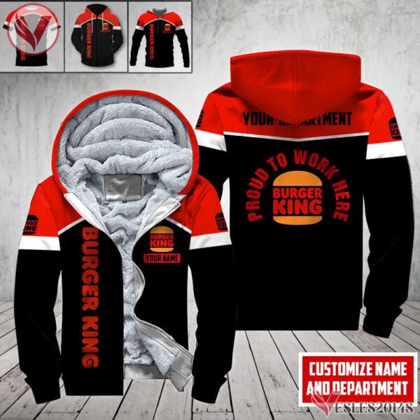 Burger King Uniform Custom Clothes Style 30, Unique Gifts For Employee - Vesles2014s