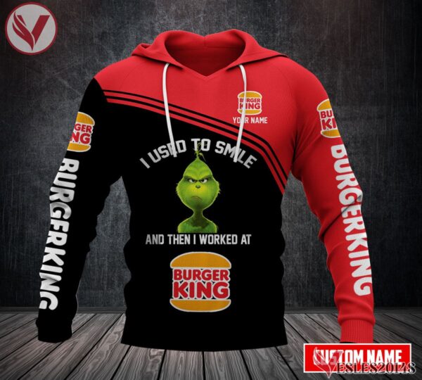 Burger King Uniform Custom Clothes Style 48, Unique Gifts For Employee - Vesles2014s 6