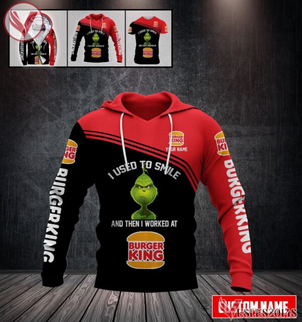 Burger King Uniform Custom Clothes Style 48, Unique Gifts For Employee - Vesles2014s