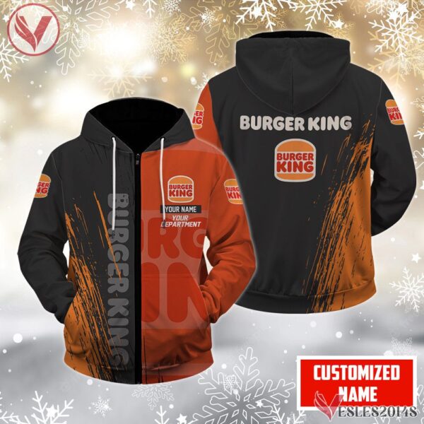 Burger King Uniform Custom Clothes, Unique Gifts For Employee - Vesles2014s 1
