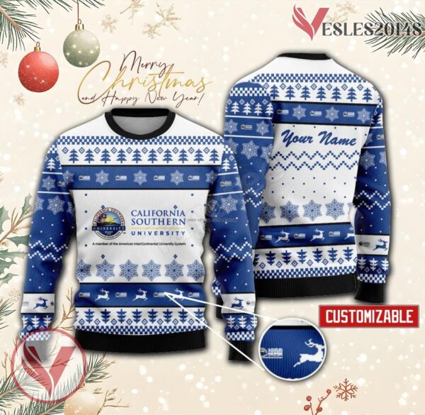 California Southern University Custom Ugly Christmas Sweater, Unique Gift For Fans - Vesles2014s