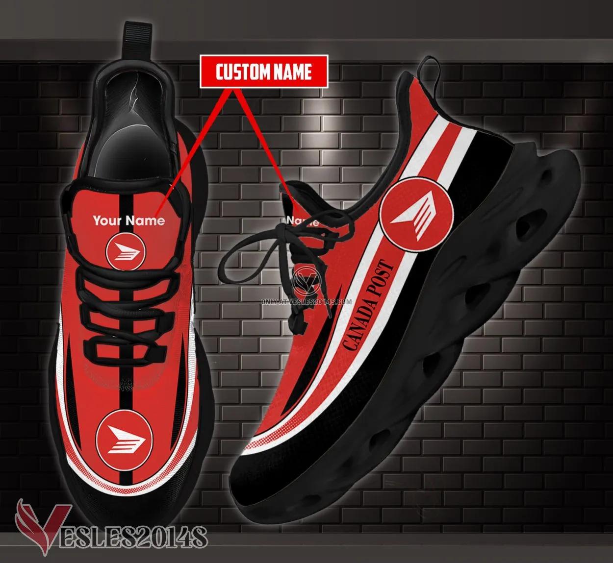 Canada Post Logo Custom Shoes Style 12, Best Running Shoes For Fans - Vesles2014S