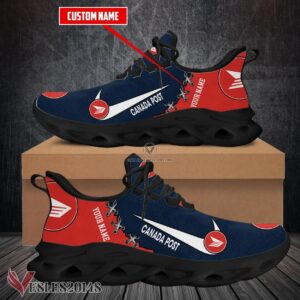 Canada Post Logo Custom Shoes Style 16, Best Running Shoes For Fans - Vesles2014S