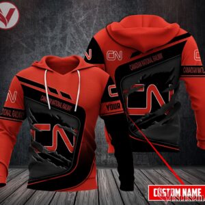 Canadian National Railway Uniform Custom Clothes Style 1, Unique Gifts For Employee - Vesles2014s 1