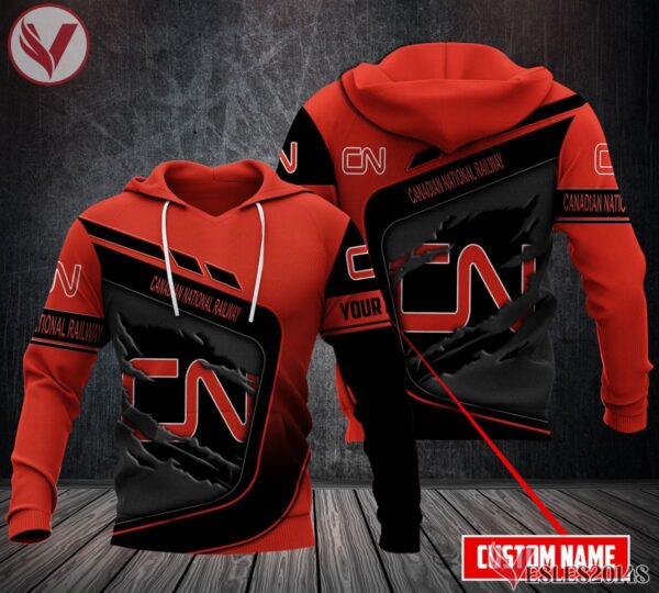 Canadian National Railway Uniform Custom Clothes Style 1, Unique Gifts For Employee - Vesles2014s 1