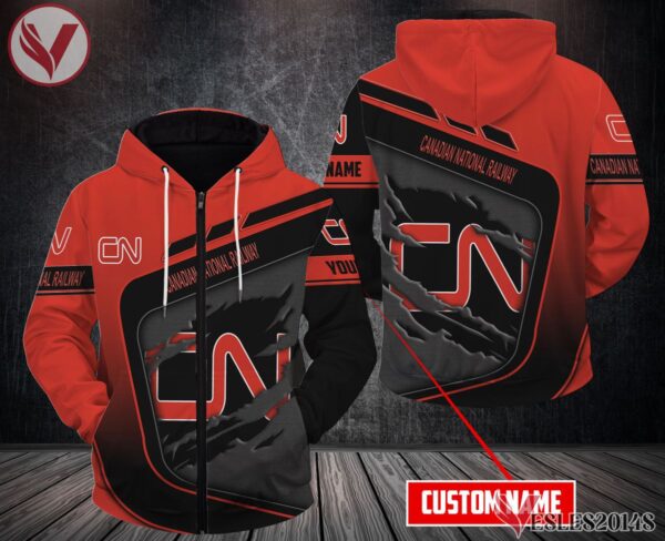 Canadian National Railway Uniform Custom Clothes Style 1, Unique Gifts For Employee - Vesles2014s 2
