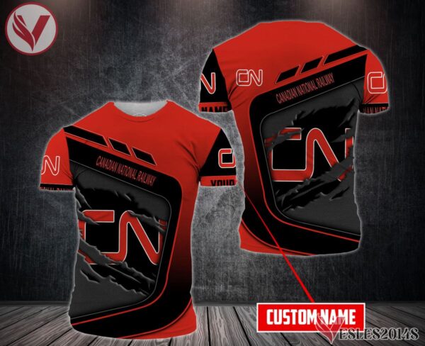 Canadian National Railway Uniform Custom Clothes Style 1, Unique Gifts For Employee - Vesles2014s 3
