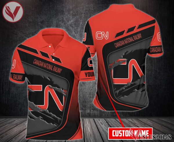 Canadian National Railway Uniform Custom Clothes Style 1, Unique Gifts For Employee - Vesles2014s 4