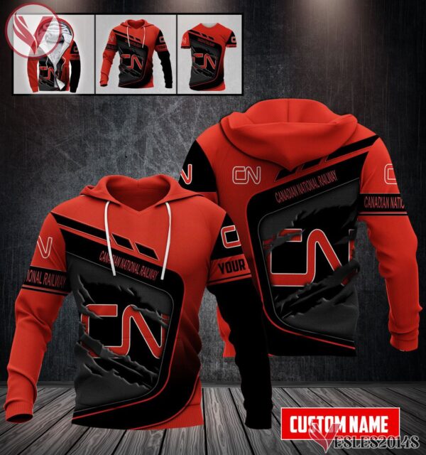 Canadian National Railway Uniform Custom Clothes Style 1, Unique Gifts For Employee - Vesles2014s