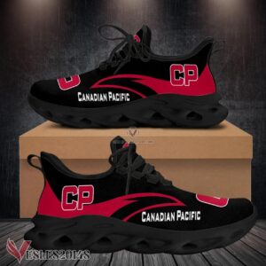 Canadian Pacific Logo Custom Shoes Style 4, Best Running Shoes For Fans - Vesles2014S