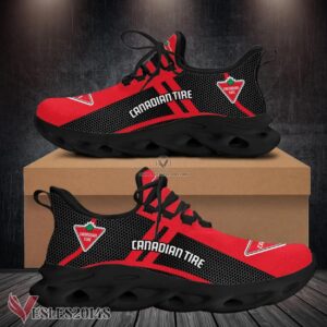 Canadian Tire Logo Custom Shoes Style 2, Best Running Shoes For Fans - Vesles2014S