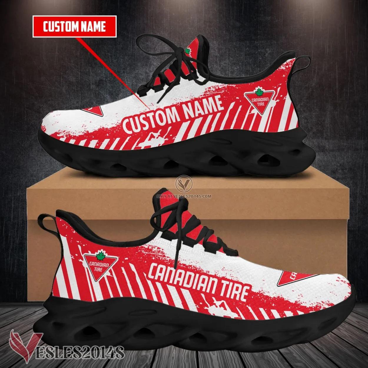 Canadian Tire Logo Custom Shoes Style 21, Best Running Shoes For Fans - Vesles2014S