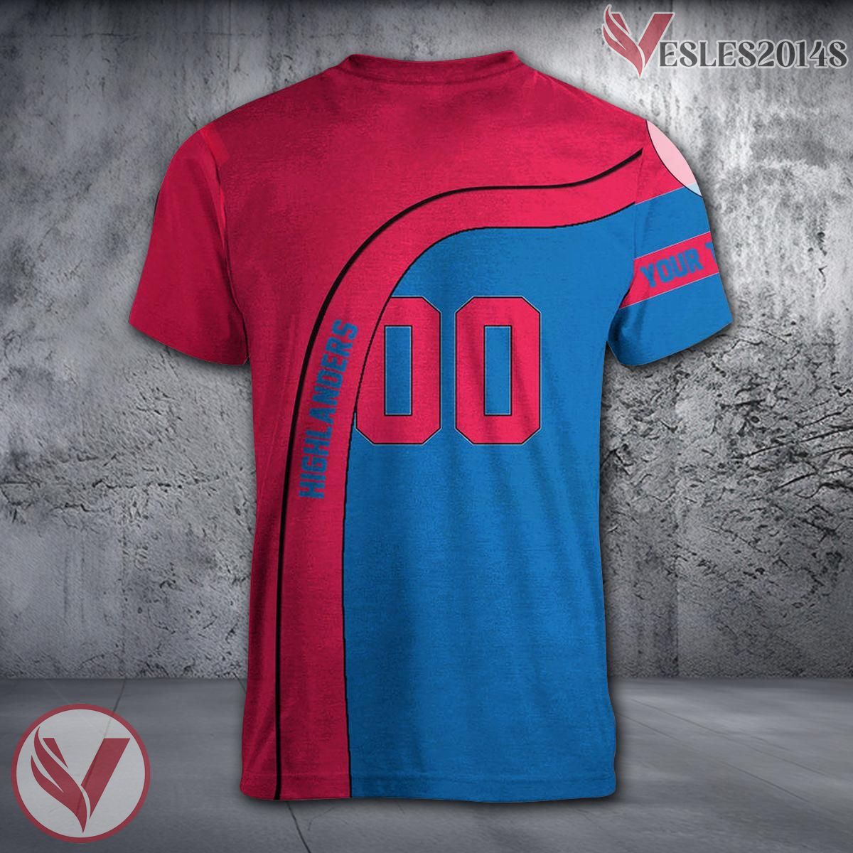 Cape Breton Highlanders Curve Custom Shirt, Unique CA Basketball Style For Fans - Vesles2014s 1