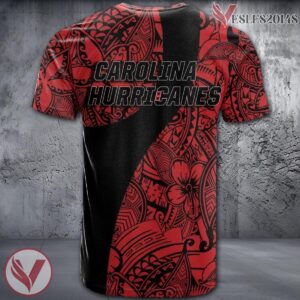 Carolina Hurricanes Polynesian Pattern Shirt, Unique Gifts For NHL Fans - Vesles2014s 1