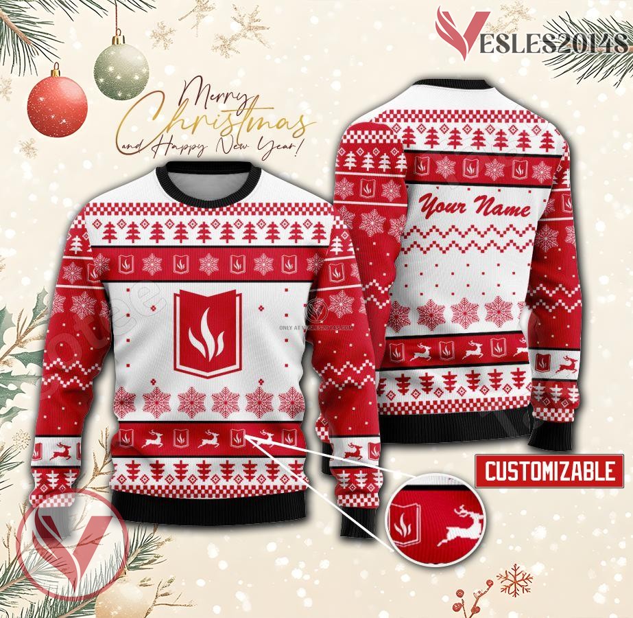 Carthage College Custom Ugly Christmas Sweater, Unique Gift For Fans - Vesles2014s