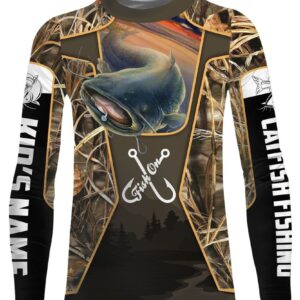 Catfish Customized Fish On Long Sleeve, Hoodie, Zip Up Hoodie - Uniform Custom Clothes, Unique Gifts For Employee - Vesles2014s 2