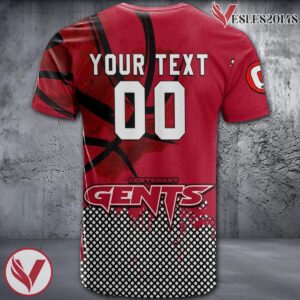 Centenary Gentlemen Basketball Grunge Pattern Unique Personalized T Shirts - Vesles2014S 1