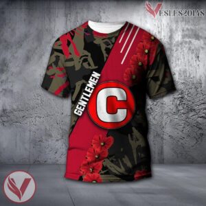 Centenary Gentlemen NCAA With Red Poppy Flower 3D Shirt, Unique Gift For Fans - Vesles2014S