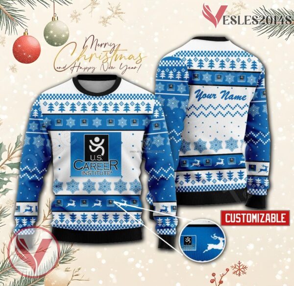 Central Career Institute LLC Custom Ugly Christmas Sweater, Unique Gift For Fans - Vesles2014s