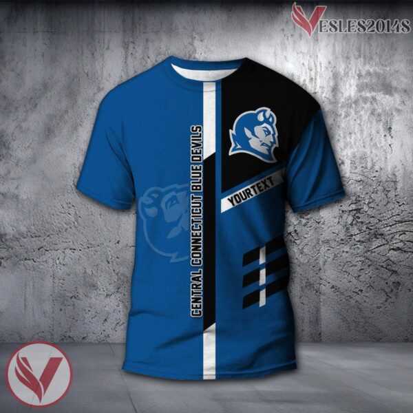 Central Connecticut Blue Devils Personalized Shirt, Unique Gifts For NCAA Fans - Vesles2014s