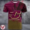 Central Michigan Chippewas Basketball Grunge Pattern Unique Personalized T Shirts - Vesles2014S