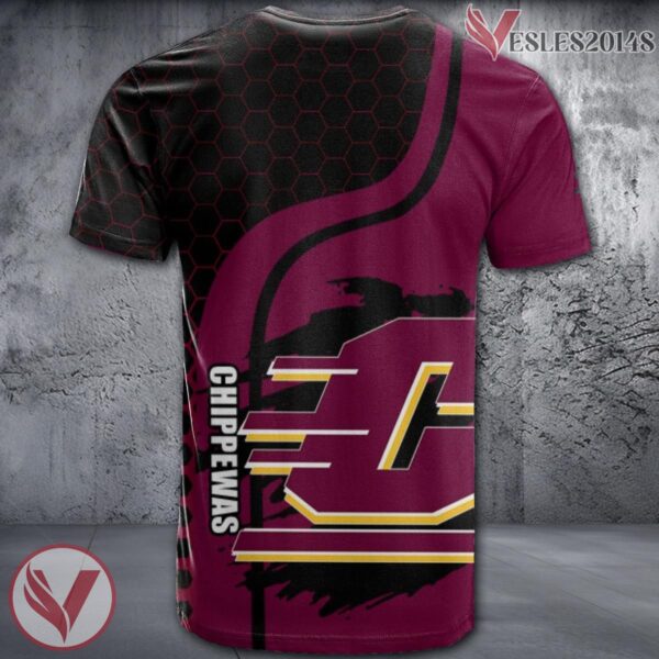 Central Michigan Chippewas NCAA Custom Shirt, Unique Sport Gifts For Fans - Vesles2014s 1