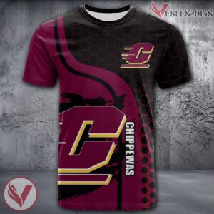 Central Michigan Chippewas NCAA Custom Shirt, Unique Sport Gifts For Fans - Vesles2014s