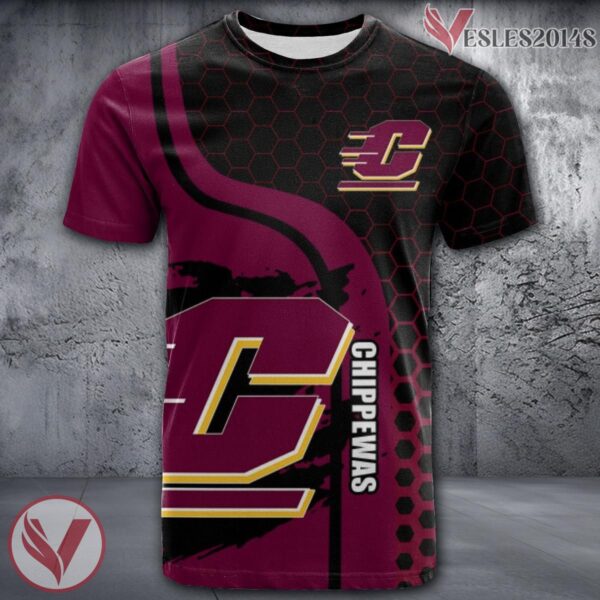 Central Michigan Chippewas NCAA Custom Shirt, Unique Sport Gifts For Fans - Vesles2014s