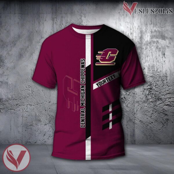 Central Michigan Chippewas Personalized Shirt, Unique Gifts For NCAA Fans - Vesles2014s