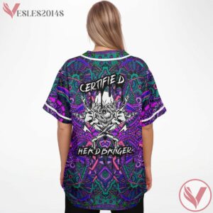Certified headbanger baseball jersey - Vesles2014s 3