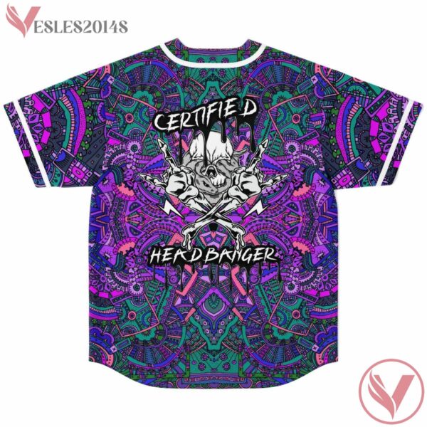 Certified headbanger baseball jersey - Vesles2014s