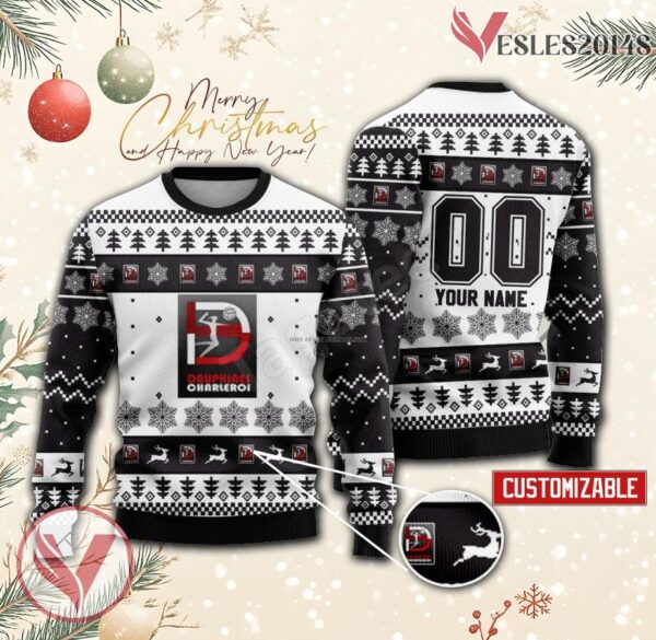 Charleroi Women Volleyball Custom Ugly Christmas Sweater, Unique Gift For Fans - Vesles2014s