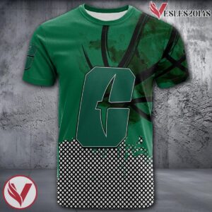 Charlotte 49ers Basketball Grunge Pattern Unique Personalized T Shirts - Vesles2014S