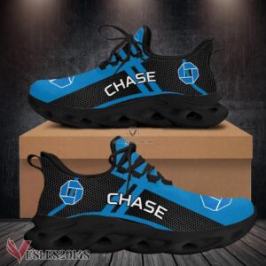 Chase Bank Logo Custom Shoes, Best Running Shoes For Fans - Vesles2014S