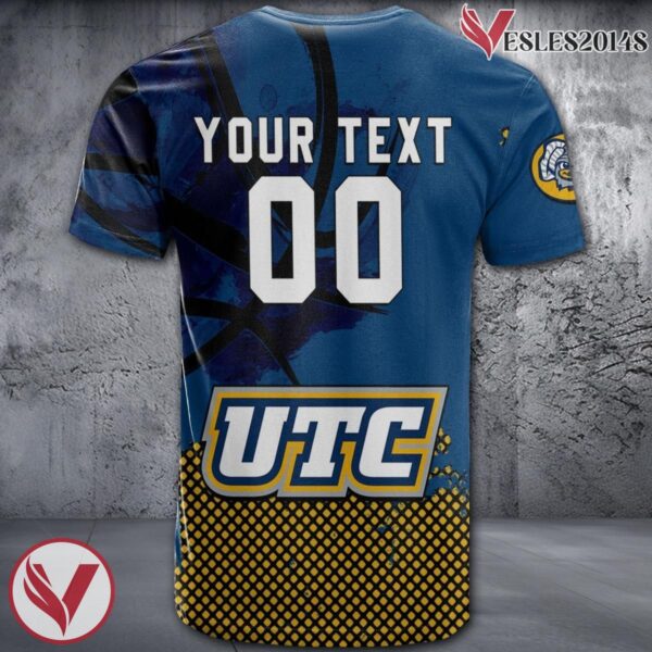 Chattanooga Mocs Basketball Grunge Pattern Unique Personalized T Shirts - Vesles2014S 1