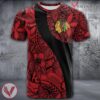 Chicago Blackhawks Polynesian Pattern Shirt, Unique Gifts For NHL Fans - Vesles2014s