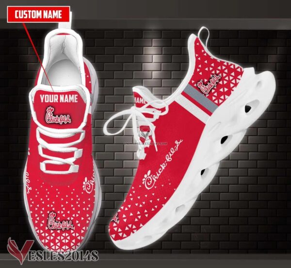 Chick-fil-a Logo Custom Shoes Style 2, Best Running Shoes For Fans - Vesles2014S 1