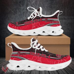 Chick-fil-a Logo Custom Shoes Style 4, Best Running Shoes For Fans - Vesles2014S 1