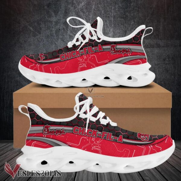 Chick-fil-a Logo Custom Shoes Style 4, Best Running Shoes For Fans - Vesles2014S 1