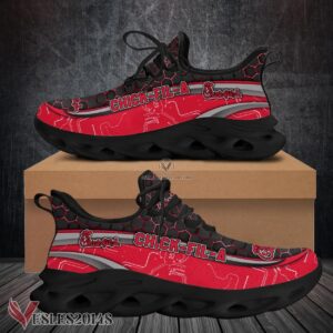 Chick-fil-a Logo Custom Shoes Style 4, Best Running Shoes For Fans - Vesles2014S