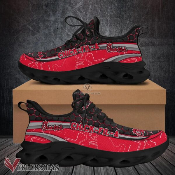 Chick-fil-a Logo Custom Shoes Style 4, Best Running Shoes For Fans - Vesles2014S