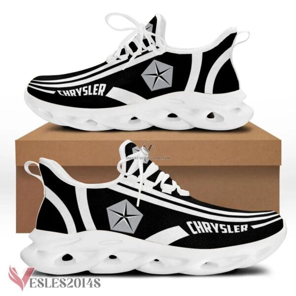Chrysler Logo Custom Shoes, Best Running Shoes For Fans - Vesles2014S 1