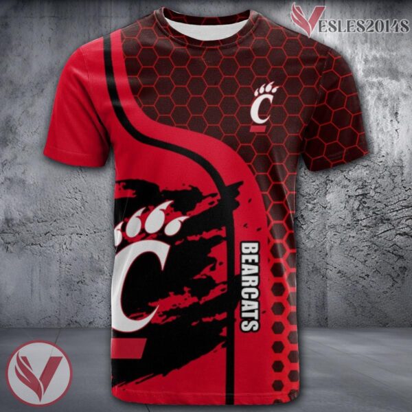 Cincinnati Bearcats NCAA Custom Shirt, Unique Sport Gifts For Fans - Vesles2014s