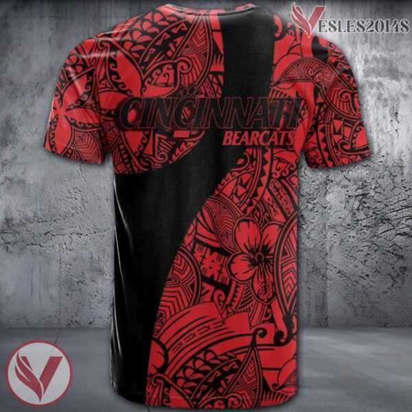 Cincinnati Bearcats NCAA Polynesian Pattern Shirt, Unique Gifts For Fans - Vesles2014s 1