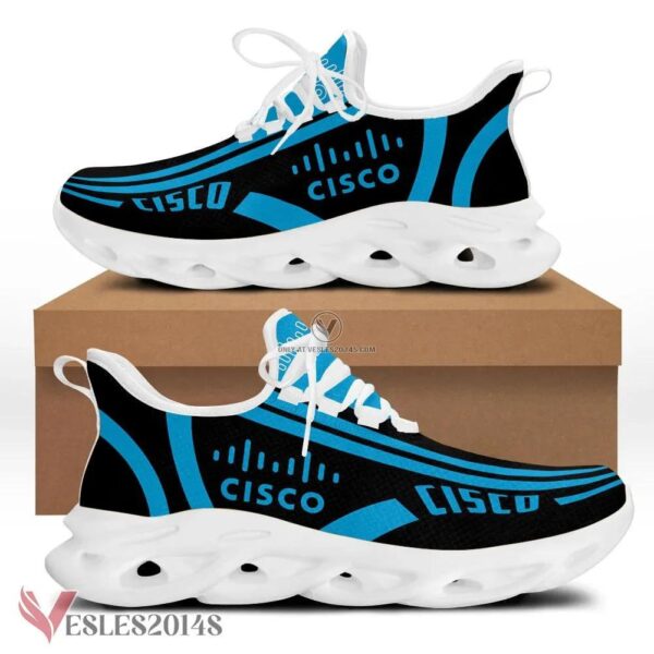 Cisco Logo Custom Shoes Style 1, Best Running Shoes For Fans - Vesles2014S 1