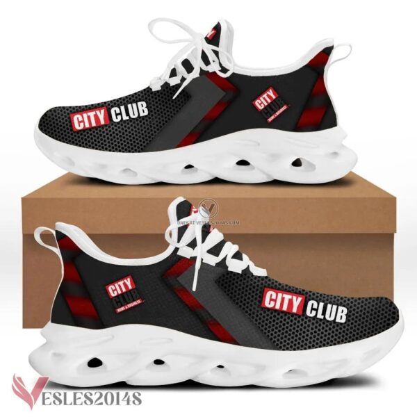 City Club Logo Custom Shoes, Best Running Shoes For Fans - Vesles2014S 1
