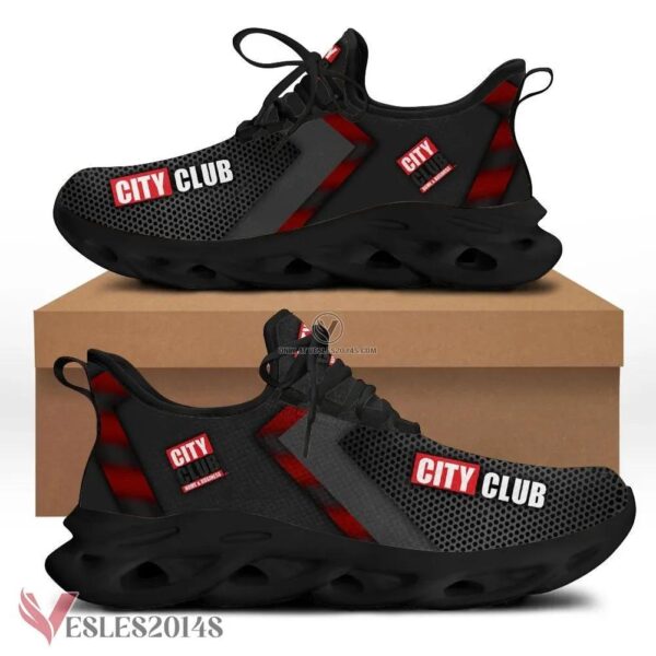 City Club Logo Custom Shoes, Best Running Shoes For Fans - Vesles2014S