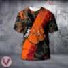 Clemson Tigers NCAA With Red Poppy Flower 3D Shirt, Unique Gift For Fans - Vesles2014S