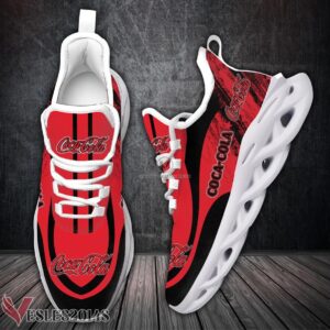 Coca-cola Logo Custom Shoes Style 3, Best Running Shoes For Fans - Vesles2014S 1