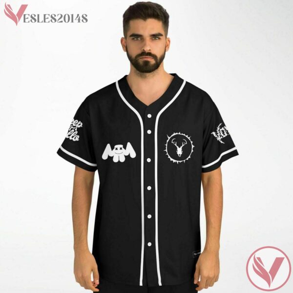 Collab Marshmello Svdden Death Black Jersey For EDM Festivals - Vesles2014s 2
